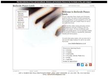 Tablet Screenshot of piano-uk.com